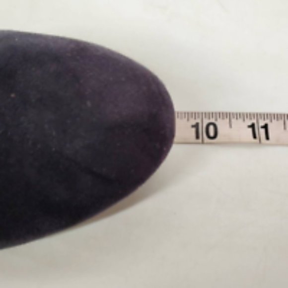 Express Womens Ankle Boots Booties Black Cuban Heels Side Zipper Buckle Strap 7 - Picture 5 of 10